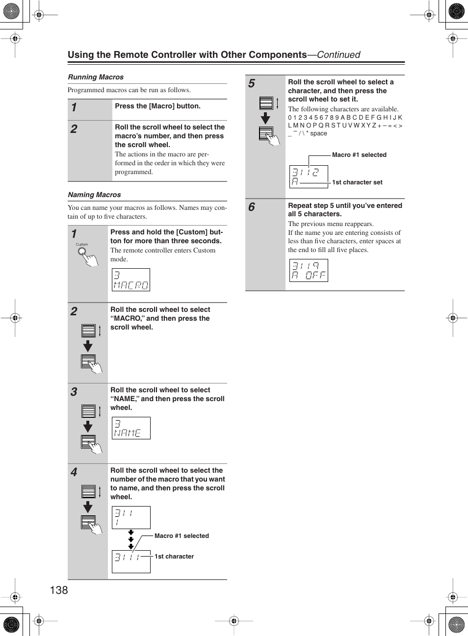 Integra DTR-10.5 User Manual | Page 138 / 152