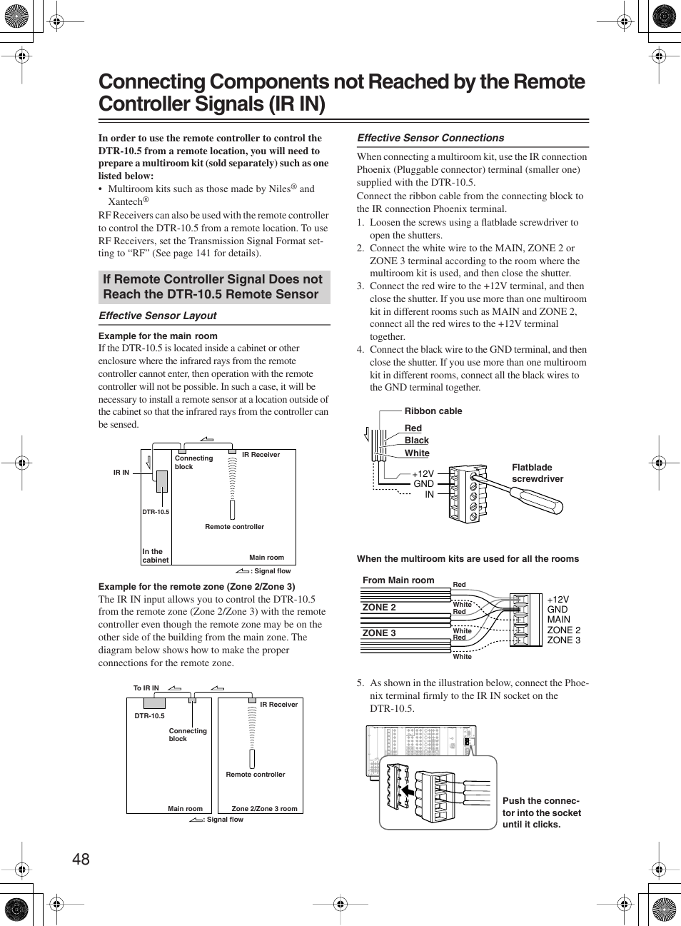 Integra DTR-10.5 User Manual | Page 48 / 152