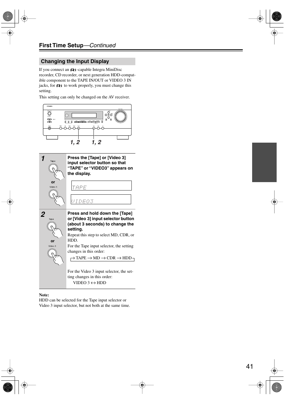 Integra DTR-4.6 User Manual | Page 41 / 80