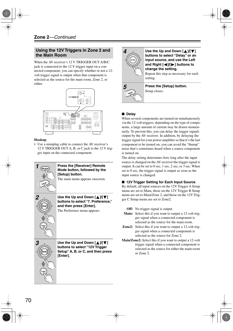 Integra DTR-4.6 User Manual | Page 70 / 80