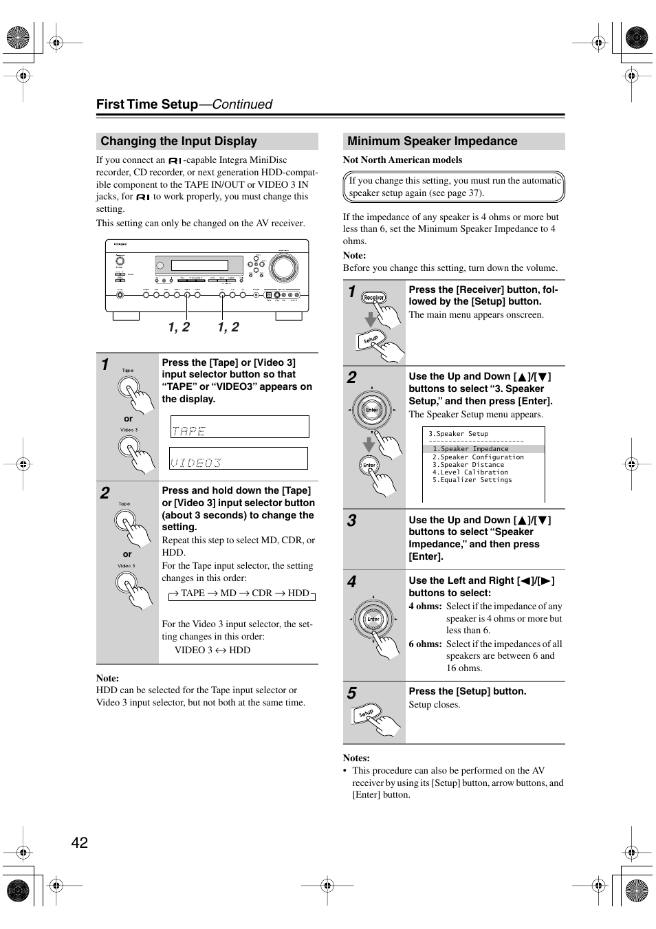 Integra DTR-5.6 User Manual | Page 42 / 88