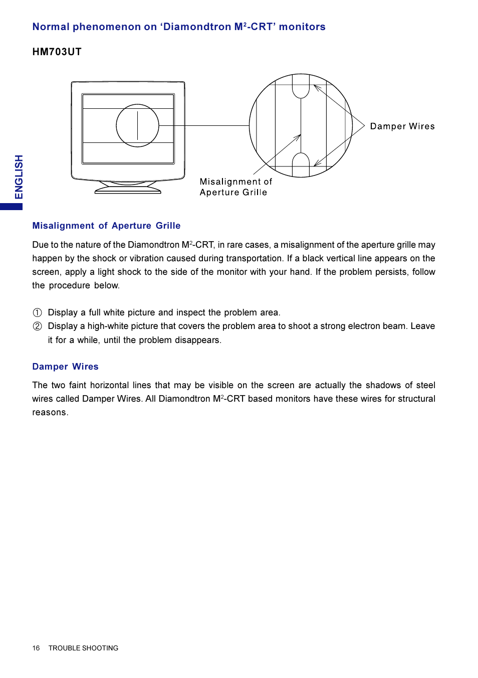 Iiyama HM703UT User Manual | Page 20 / 108