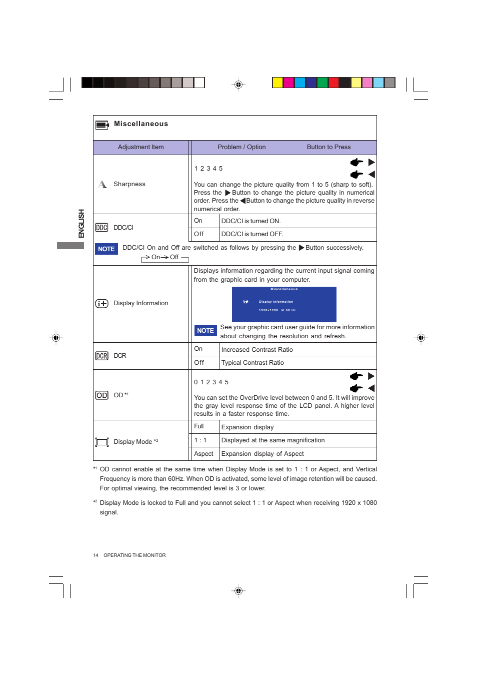 Iiyama PROLITE B2403WS User Manual | Page 18 / 30