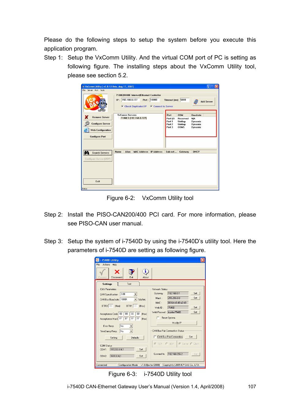 ICP DAS USA I-7540D User Manual | Page 107 / 121