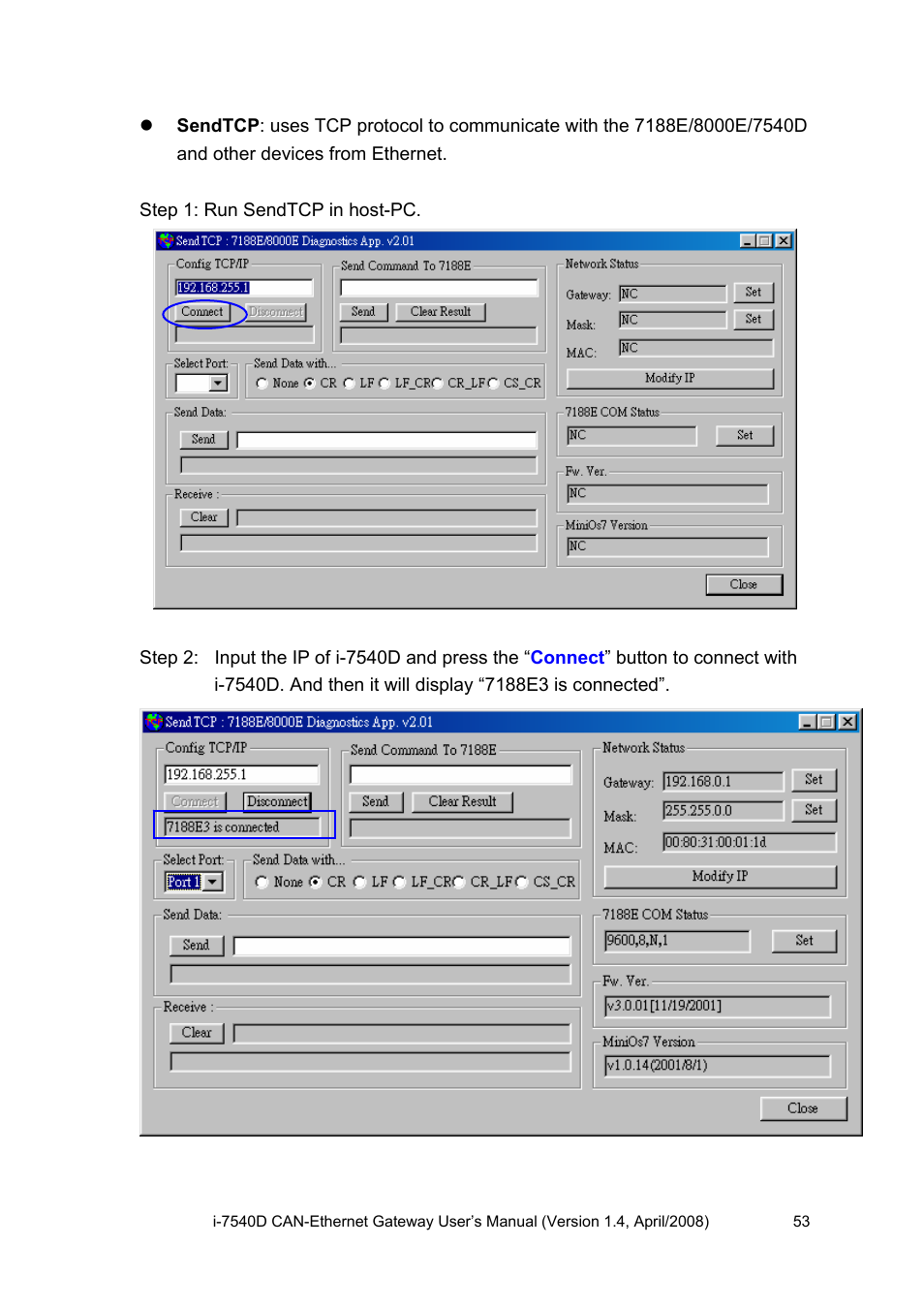 ICP DAS USA I-7540D User Manual | Page 53 / 121