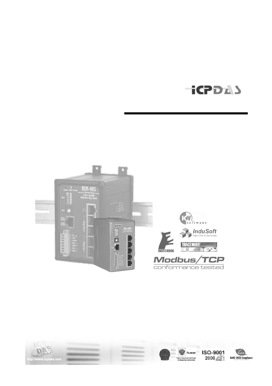 ICP DAS USA RS-405/405F User Manual | 70 pages