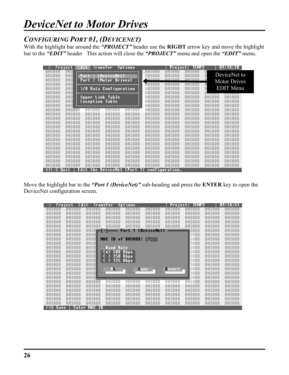 Devicenet to motor drives | ICP DAS USA DB25 User Manual | Page 32 / 82