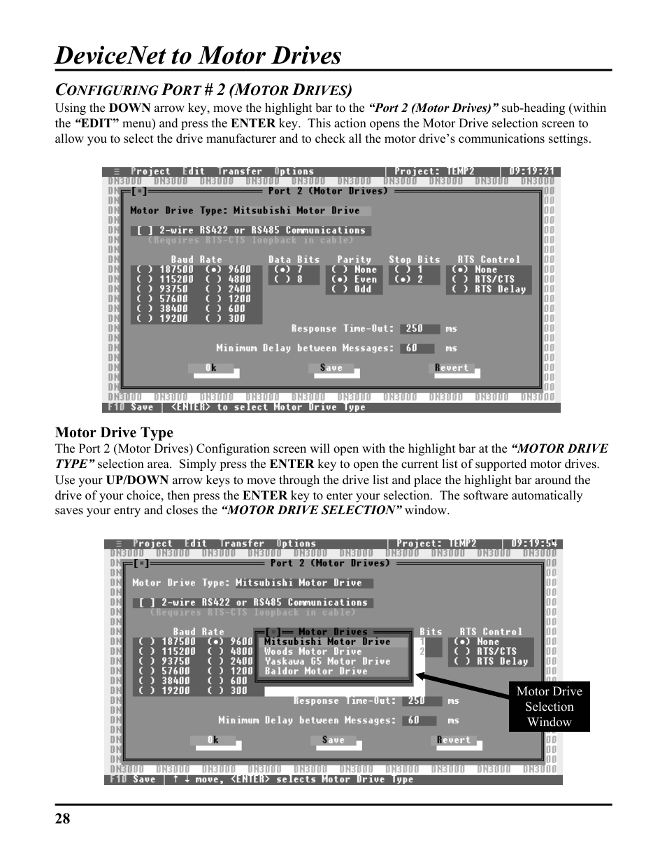 Devicenet to motor drives | ICP DAS USA DB25 User Manual | Page 34 / 82