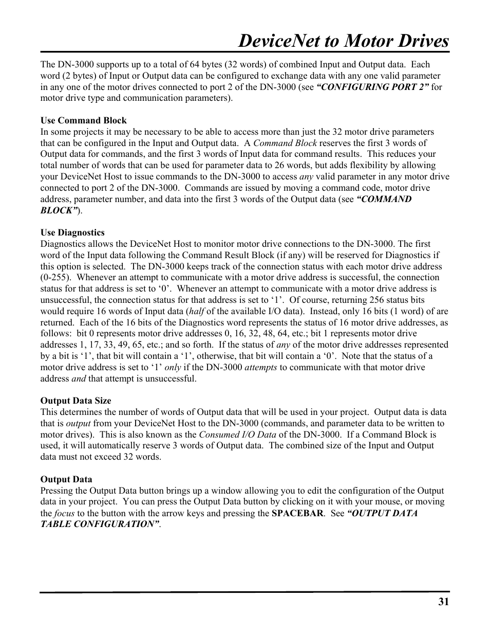 Devicenet to motor drives | ICP DAS USA DB25 User Manual | Page 37 / 82