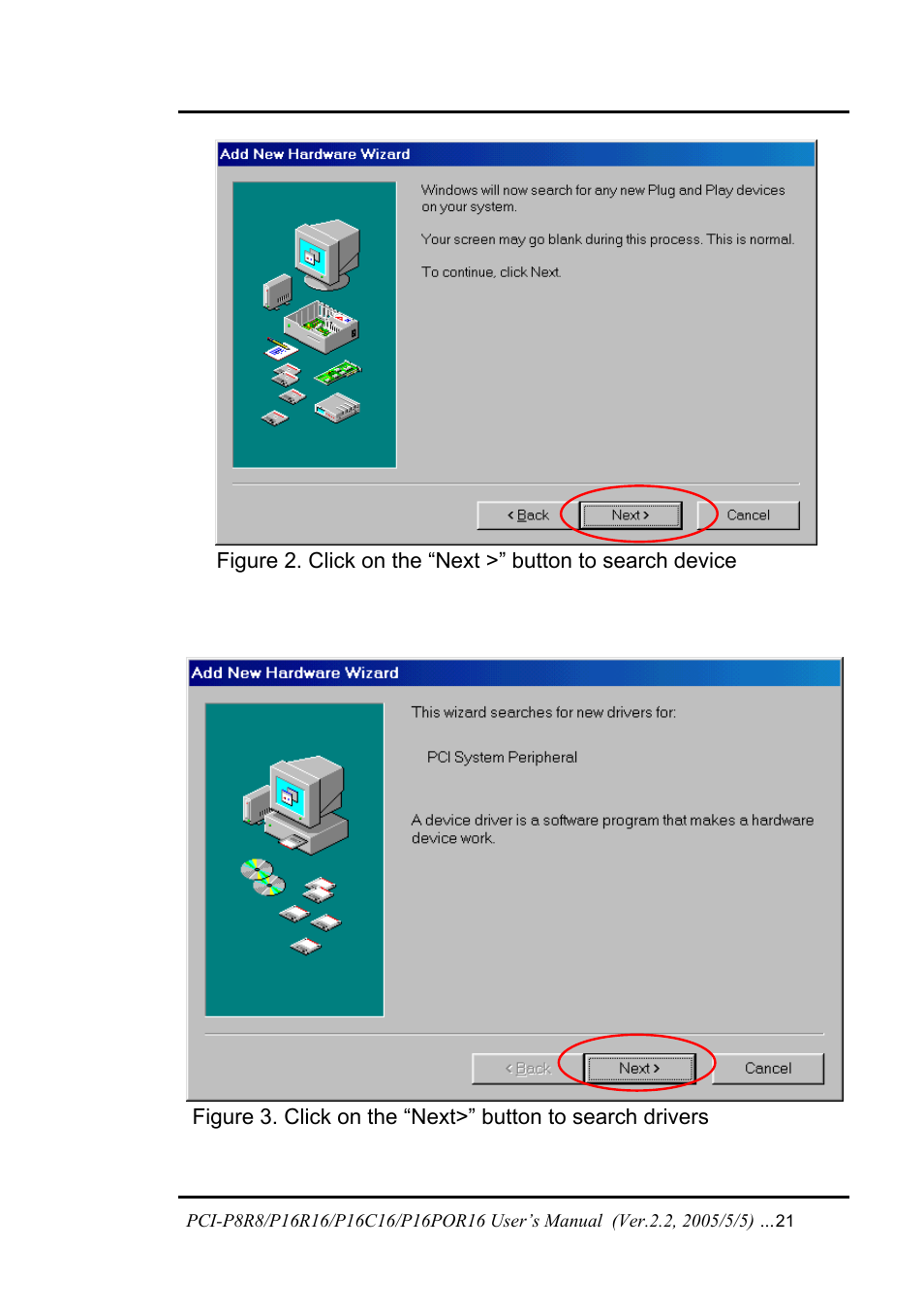 ICP DAS USA PCI-P16C16 User Manual | Page 21 / 48