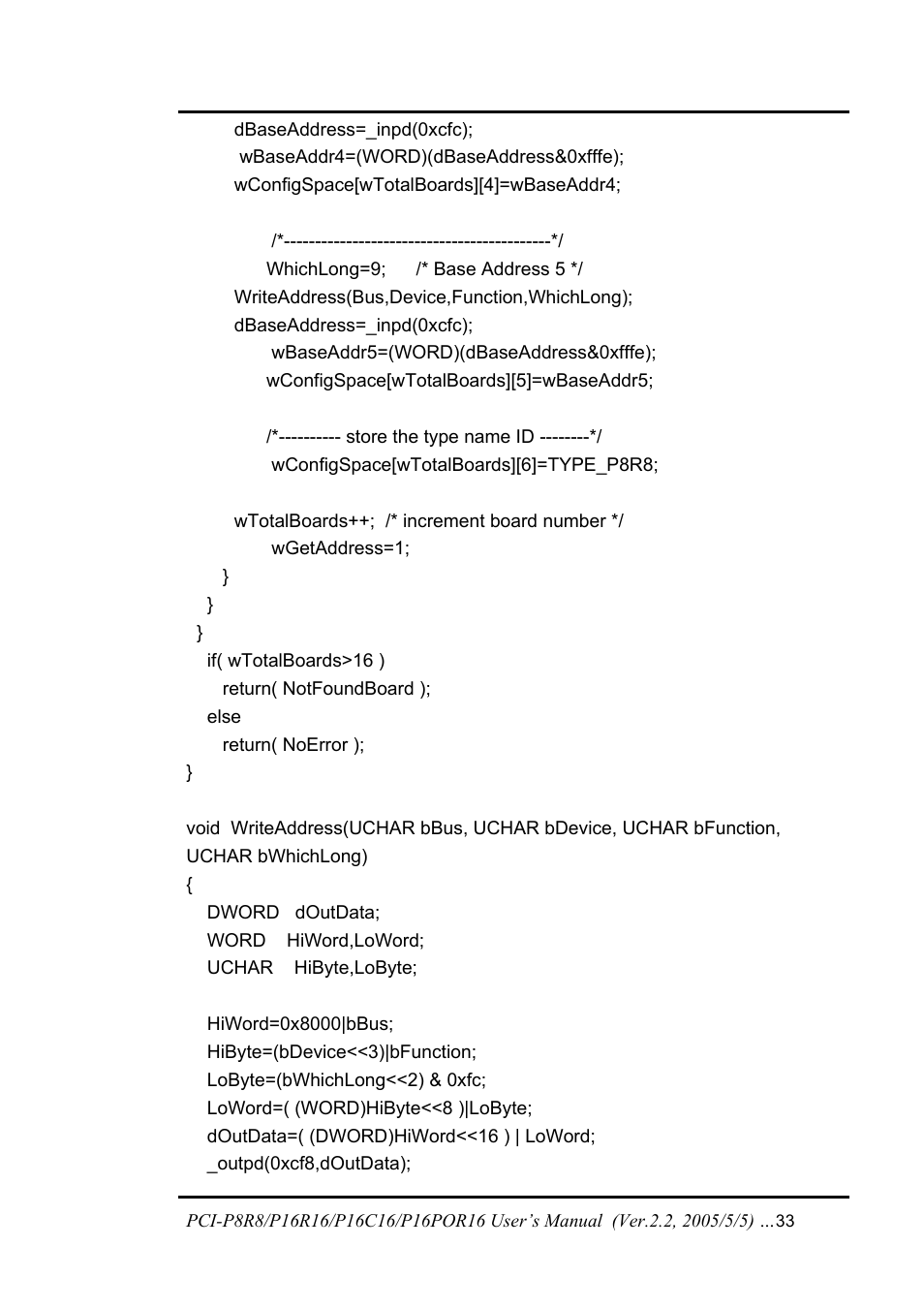 ICP DAS USA PCI-P16C16 User Manual | Page 33 / 48