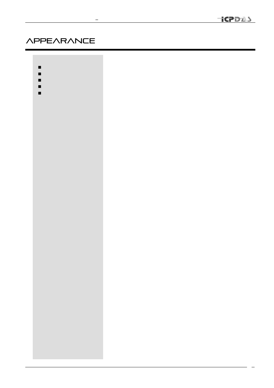 Appearance | ICP DAS USA TDRS4050601 User Manual | Page 17 / 77