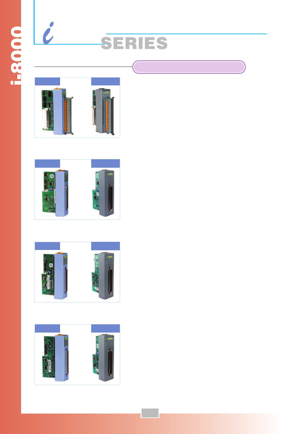 Series, Parallel i/o modules | ICP DAS USA Compact PAC i-8000 Series User Manual | Page 24 / 48