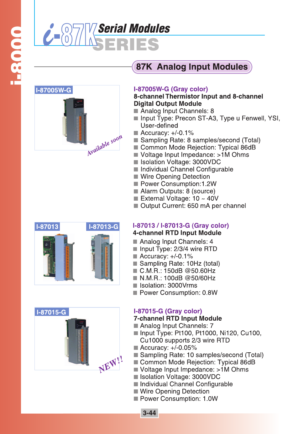 ICP DAS USA Compact PAC i-8000 Series User Manual | Page 44 / 48