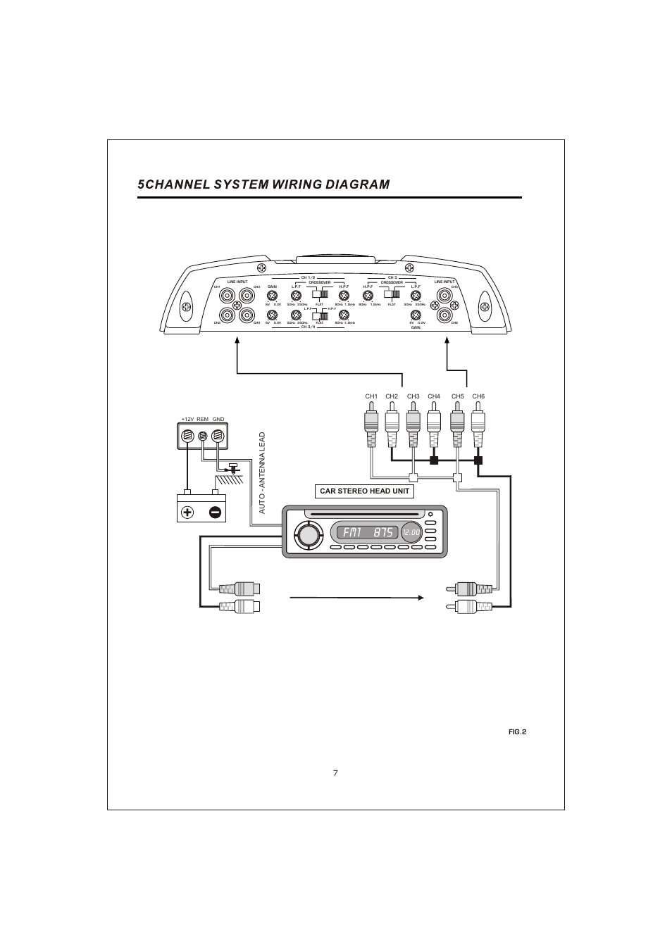 Вк 8 | Interfire Audio A900.4 User Manual | Page 8 / 17