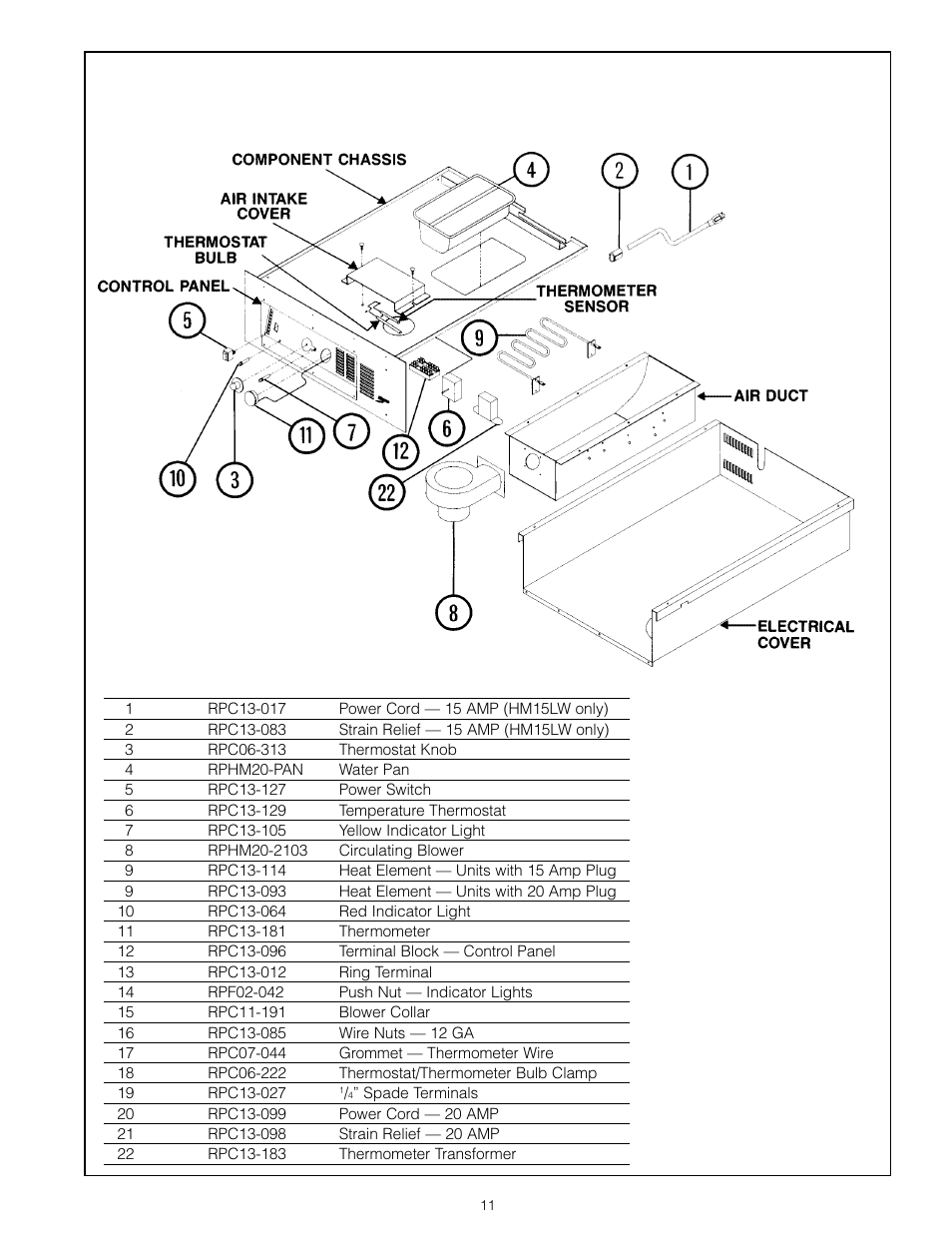 InterMetro Ind. C199 User Manual | Page 12 / 19