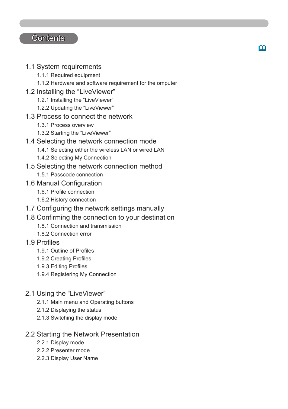 InFocus IN5122 User Manual | Page 4 / 89
