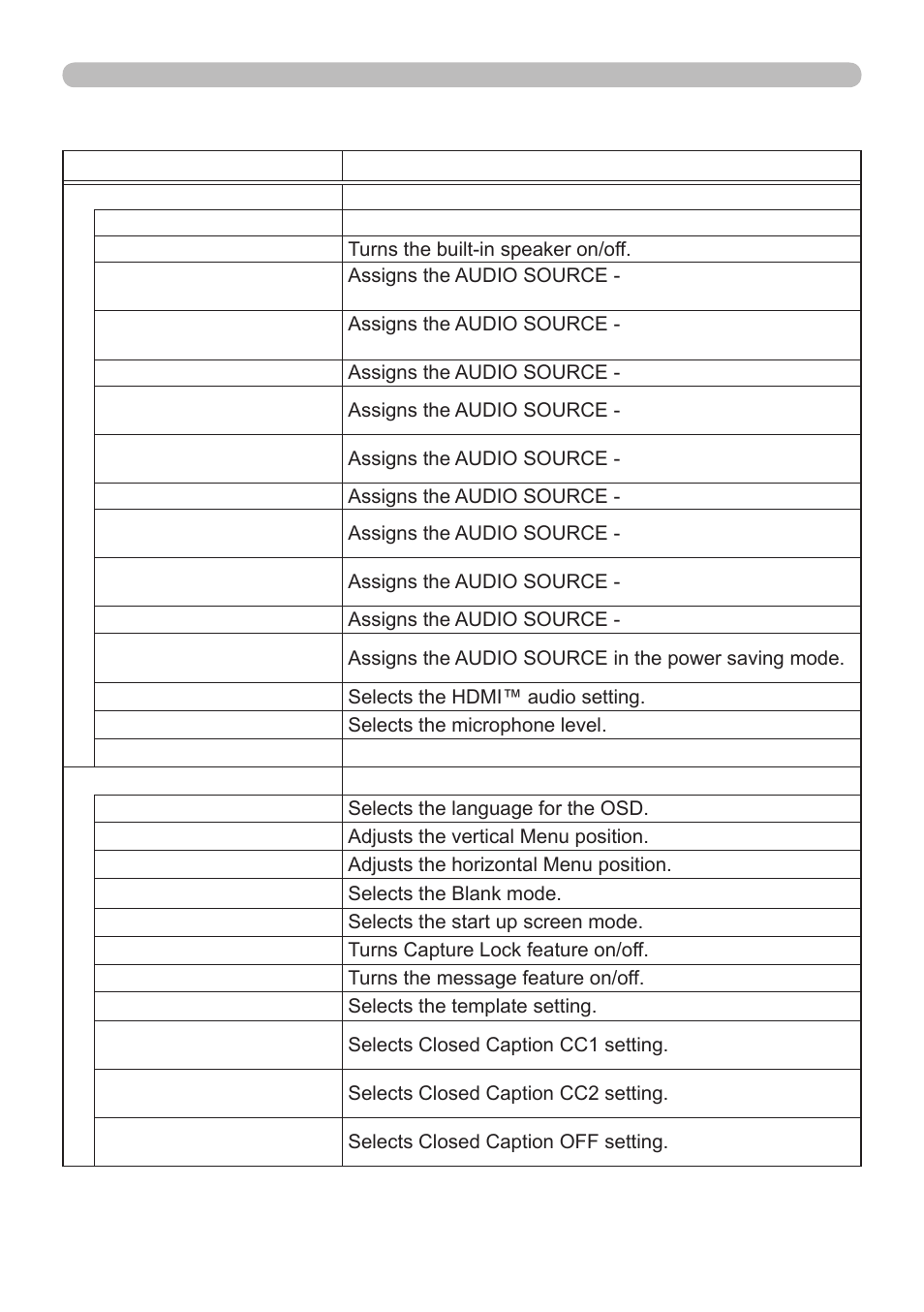 InFocus IN5122 User Manual | Page 66 / 89
