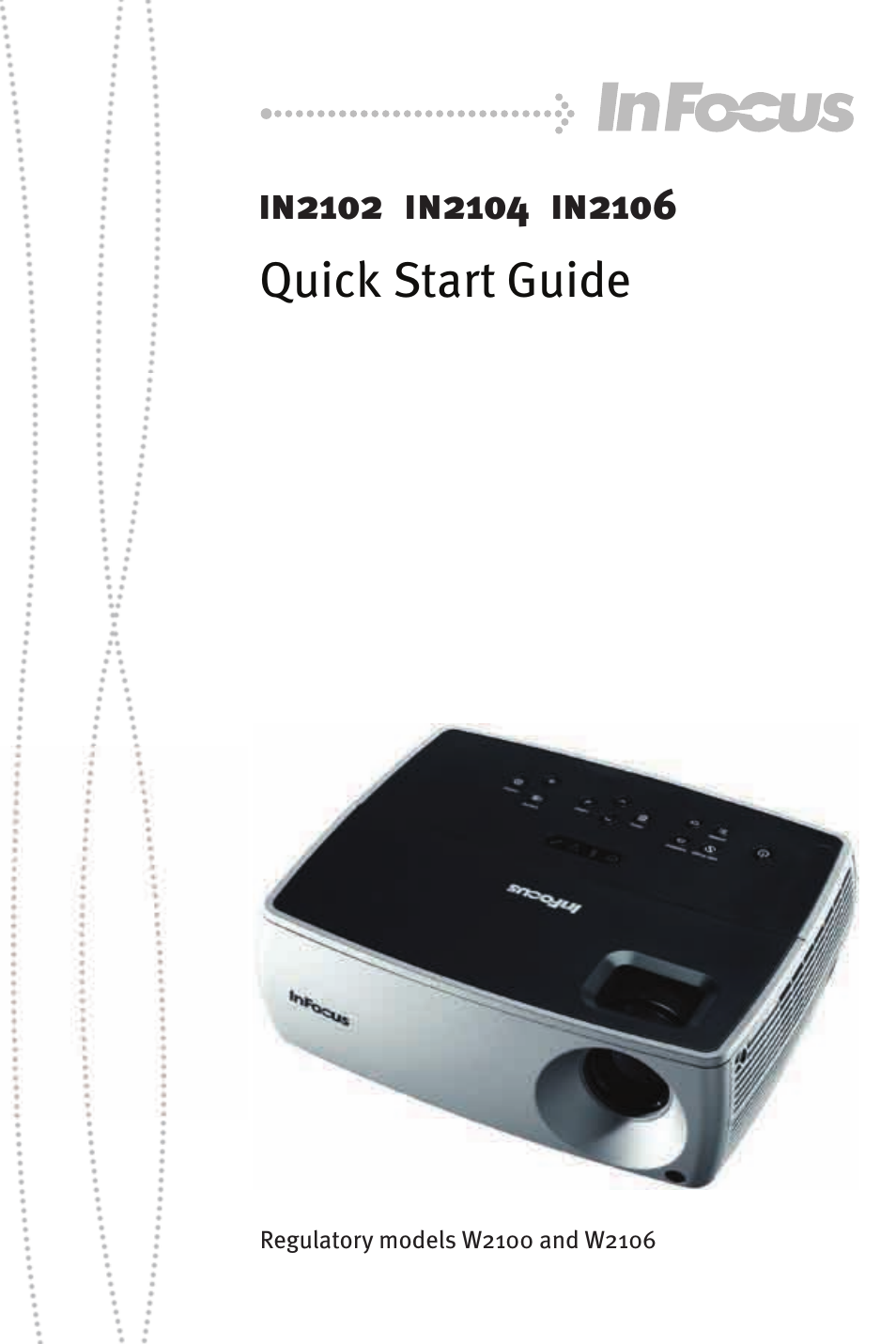 InFocus IN2102 User Manual | 8 pages