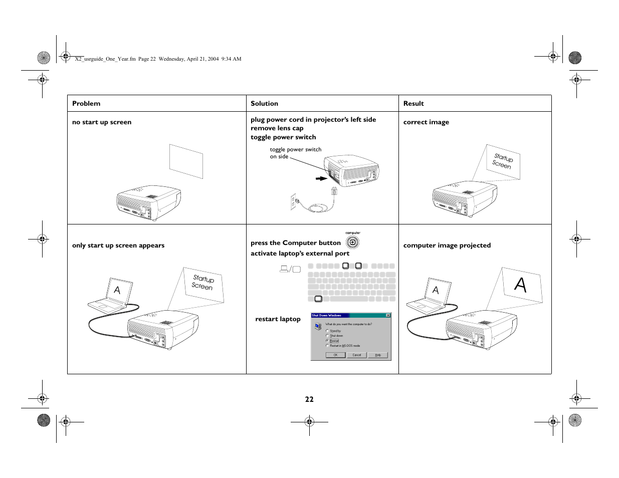 InFocus X2 User Manual | Page 22 / 49