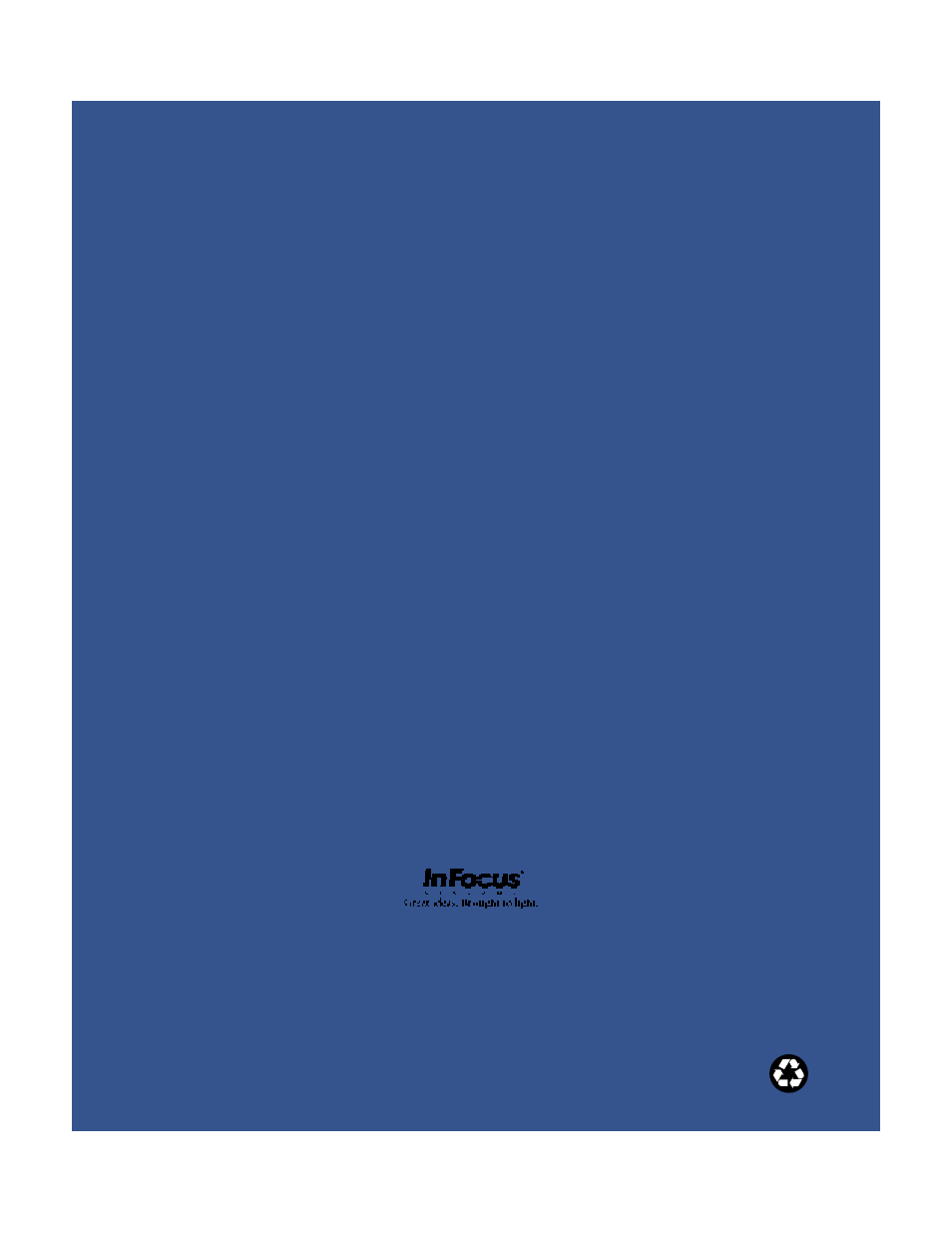 InFocus 560 User Manual | Page 72 / 72