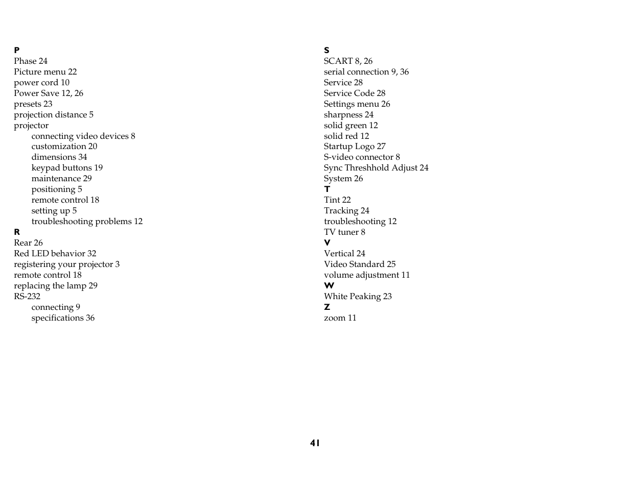 InFocus IN76 User Manual | Page 50 / 54