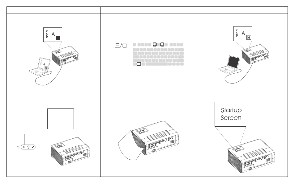 Startup screen | InFocus IN3116 User Manual | Page 21 / 46