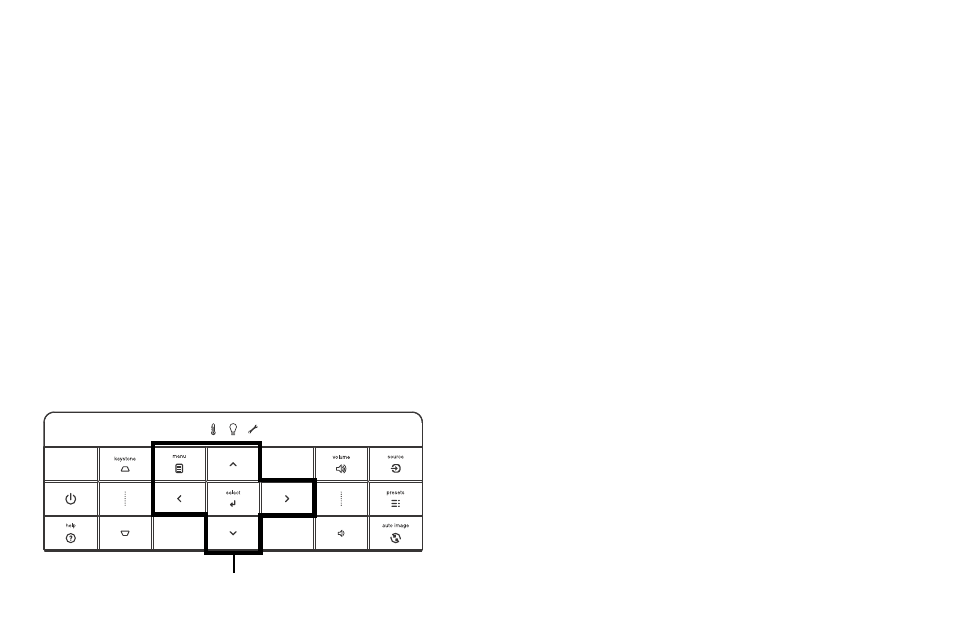 Using the keypad buttons, Optimizing computer images, Presentation features | InFocus IN3116 User Manual | Page 25 / 46