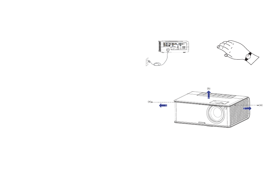Replacing the projection lamp | InFocus IN3116 User Manual | Page 43 / 46