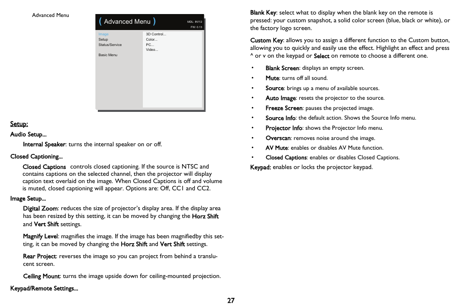 InFocus IN116 User Manual | Page 28 / 35