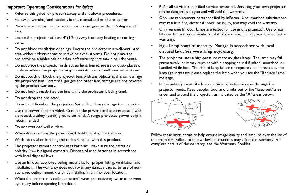 InFocus IN116 User Manual | Page 4 / 35