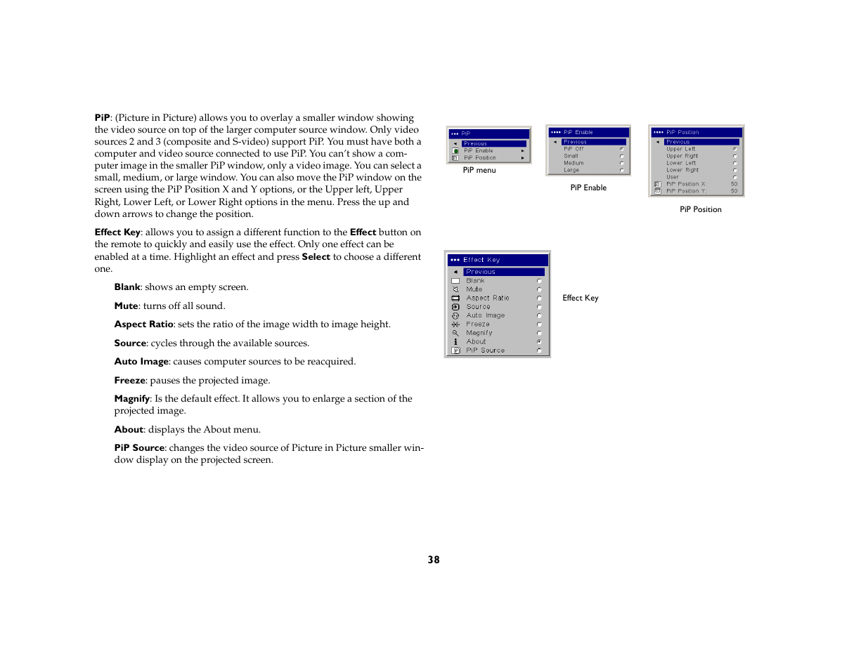 InFocus DP8400x User Manual | Page 39 / 61