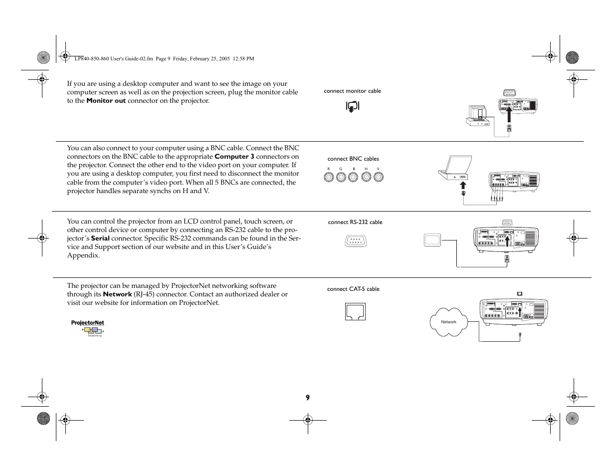 InFocus INTEGRATION LP840 User Manual | Page 11 / 60