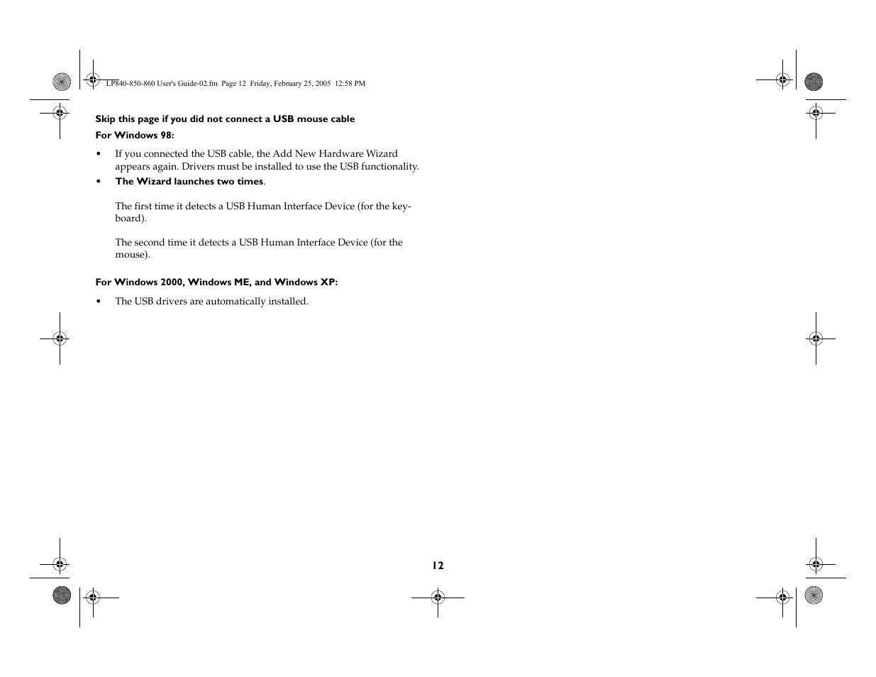 InFocus INTEGRATION LP840 User Manual | Page 14 / 60