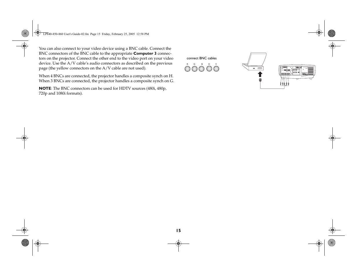 InFocus INTEGRATION LP840 User Manual | Page 17 / 60