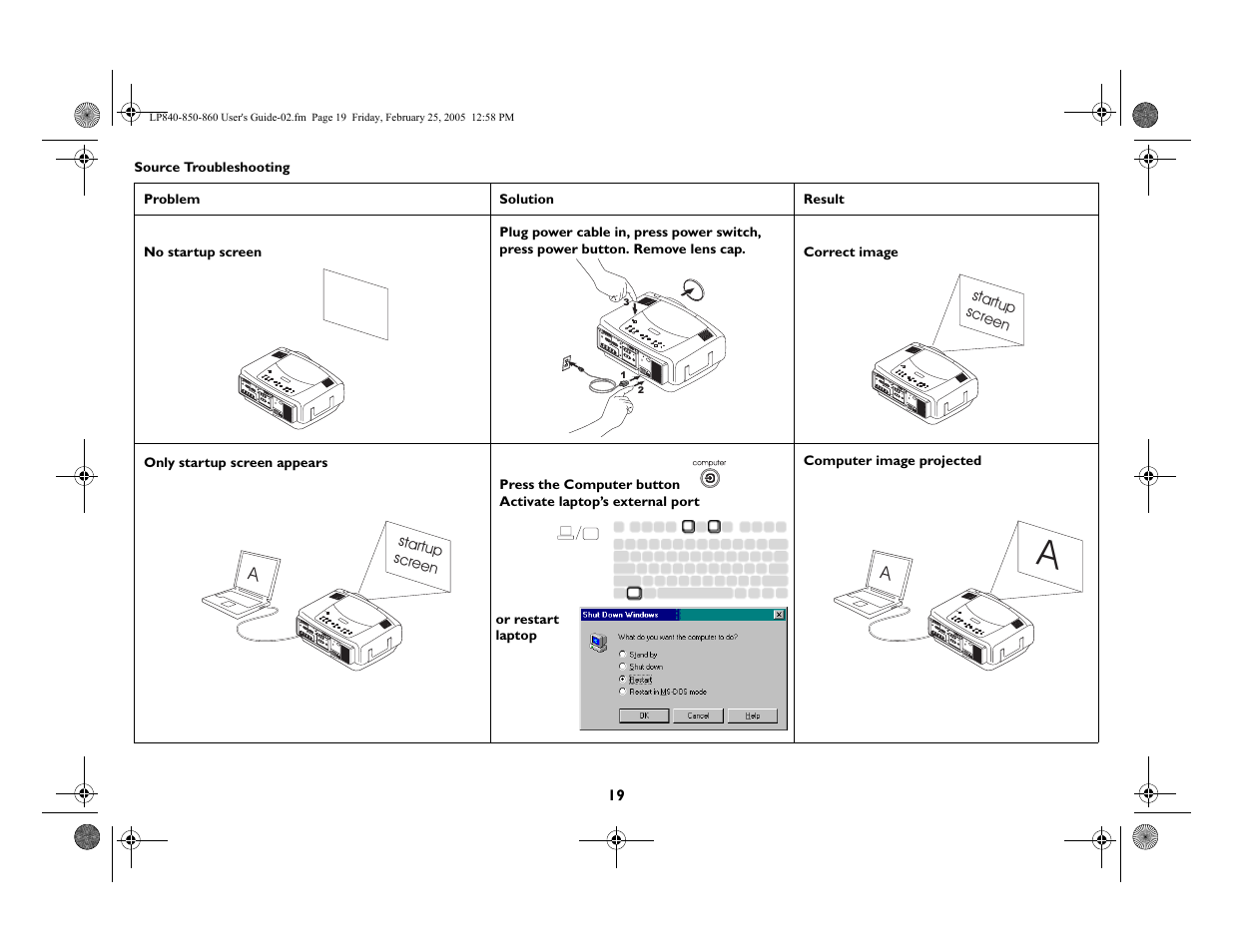 InFocus INTEGRATION LP840 User Manual | Page 21 / 60