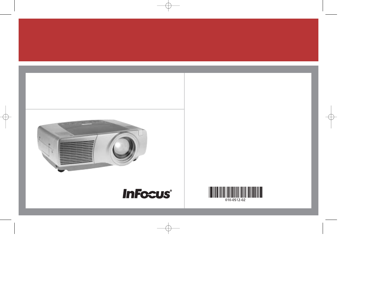 User’s guide | InFocus INTEGRATION LP840 User Manual | Page 60 / 60