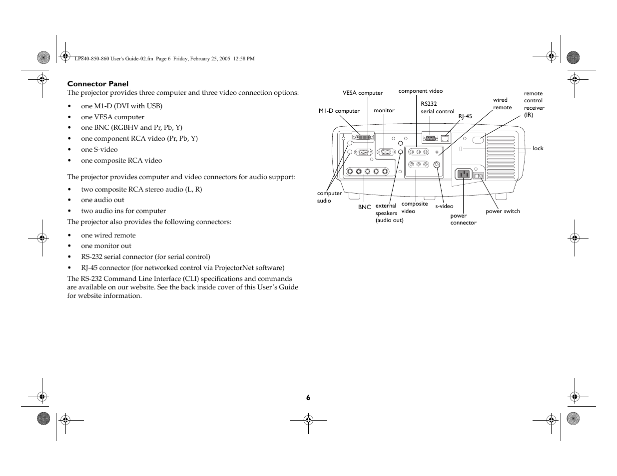 InFocus INTEGRATION LP840 User Manual | Page 8 / 60