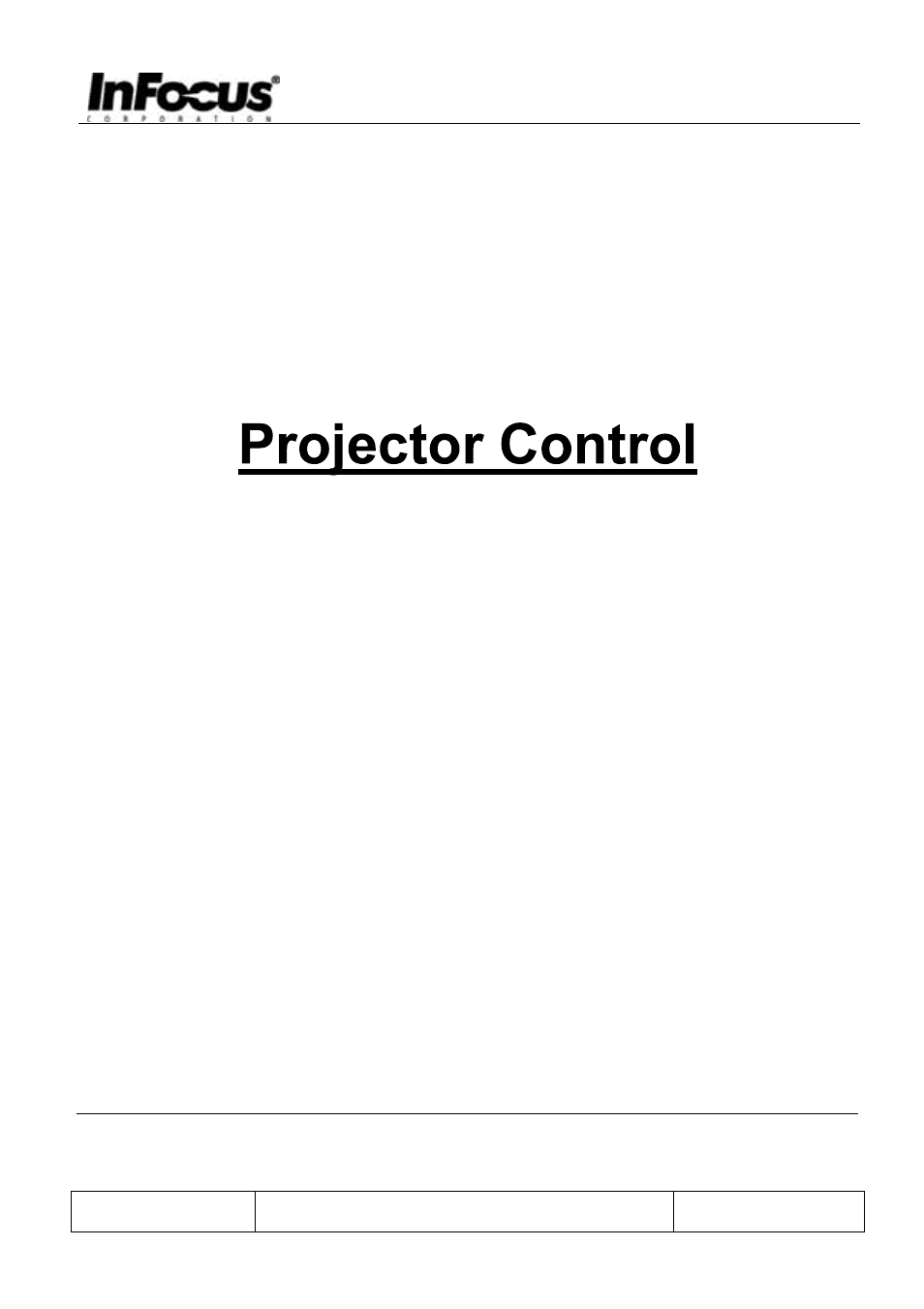 InFocus C95 User Manual | 12 pages