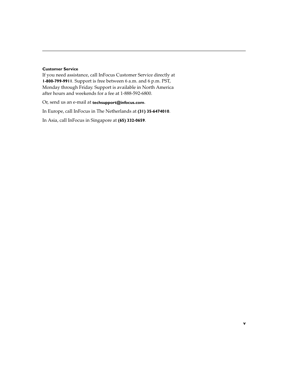 InFocus XGA multimedia projector LP930 User Manual | Page 8 / 77