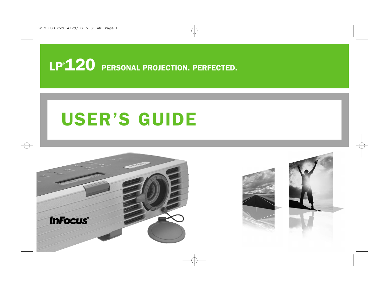 User’s guide | InFocus LP 120 User Manual | Page 2 / 3