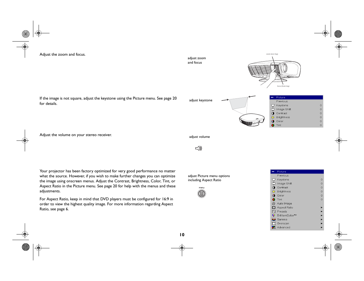 InFocus IN82 User Manual | Page 11 / 39