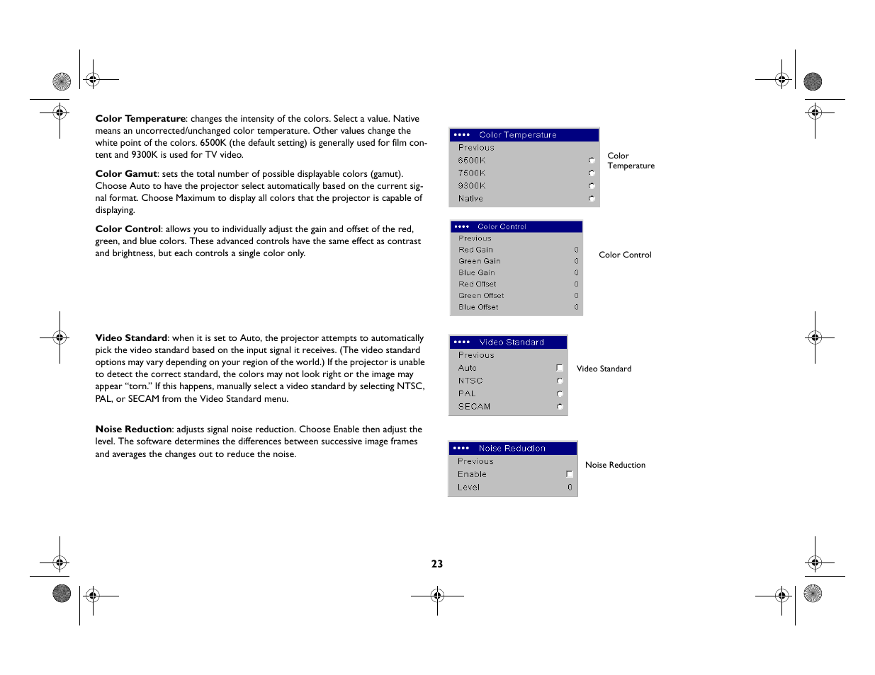 InFocus IN82 User Manual | Page 24 / 39
