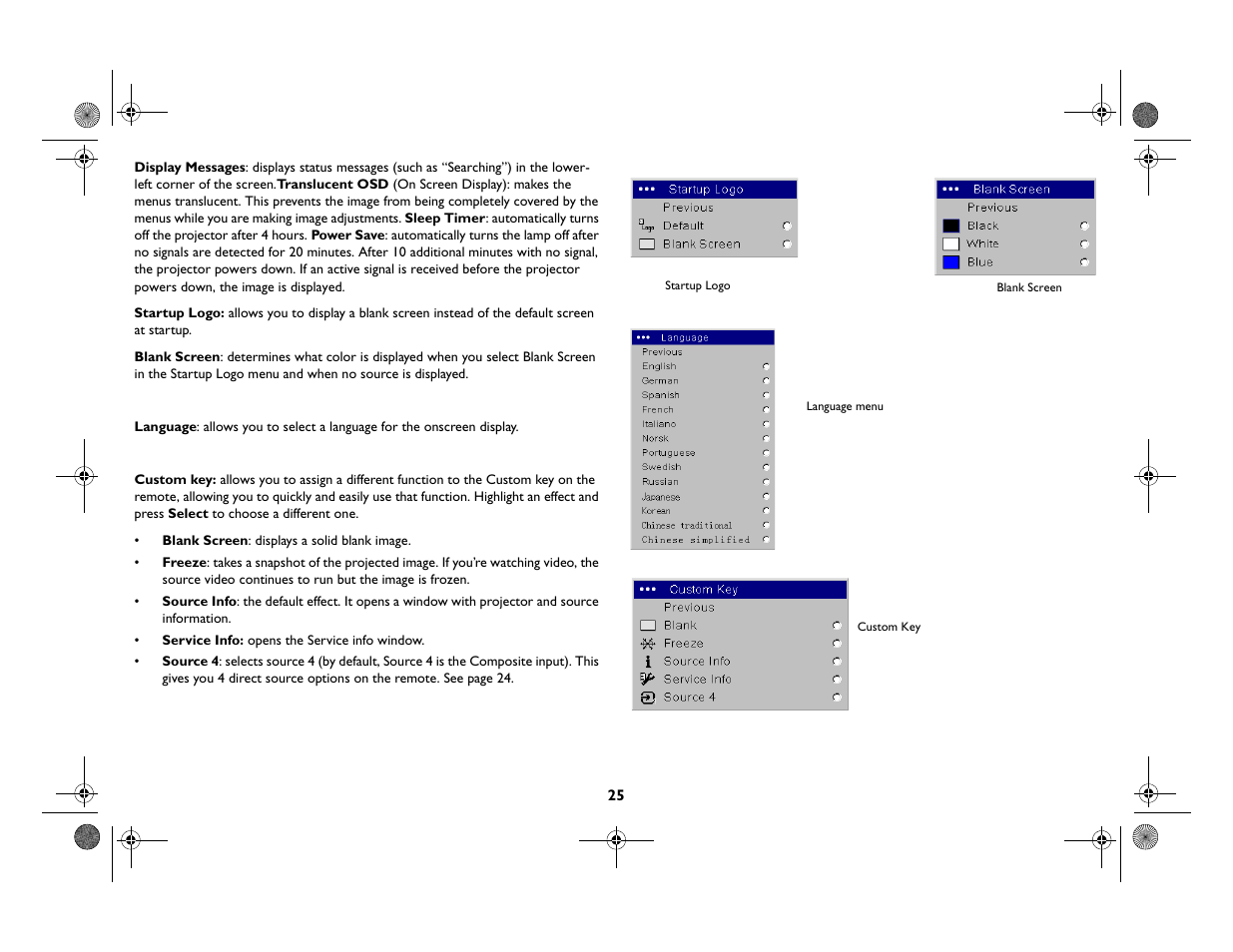 InFocus IN82 User Manual | Page 26 / 39