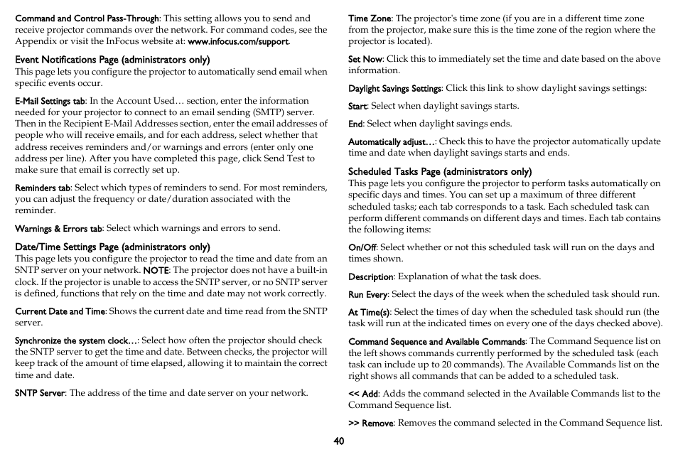 InFocus DISPLAY LINK IN3902LB User Manual | Page 41 / 51