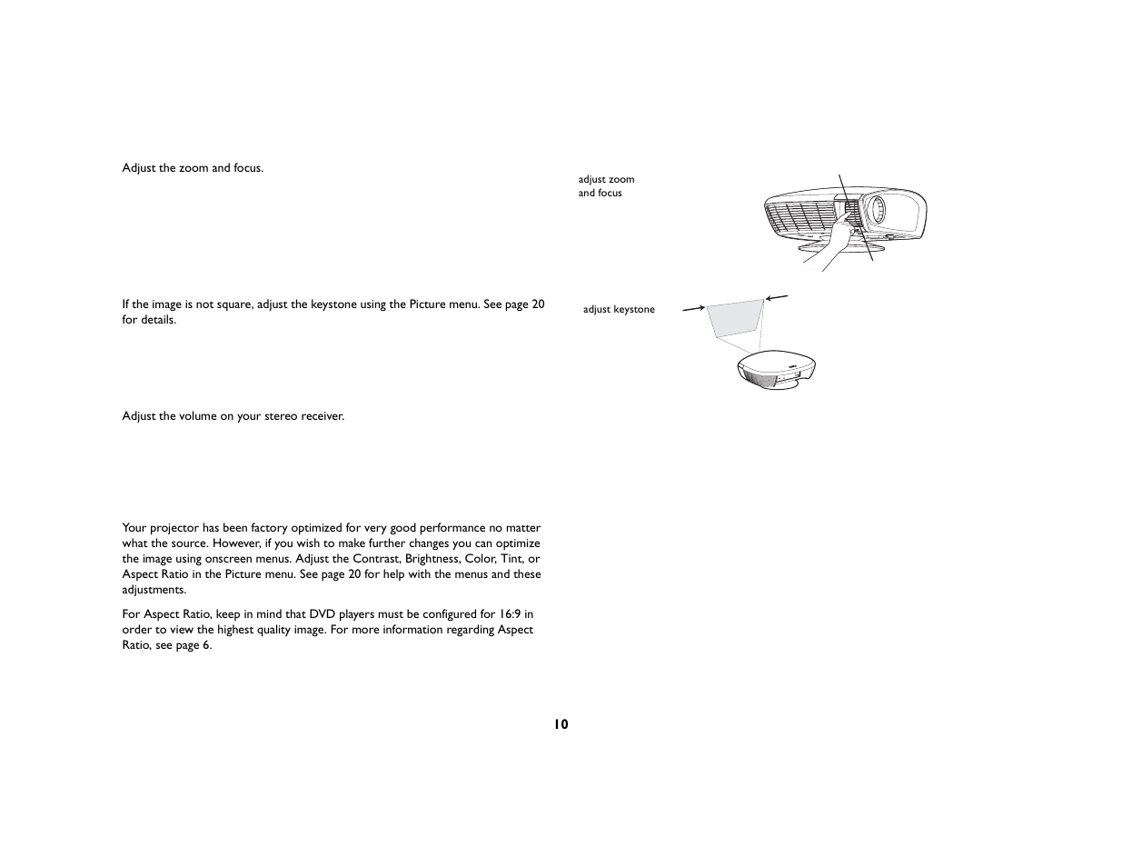 InFocus Play Big IN82 User Manual | Page 11 / 39
