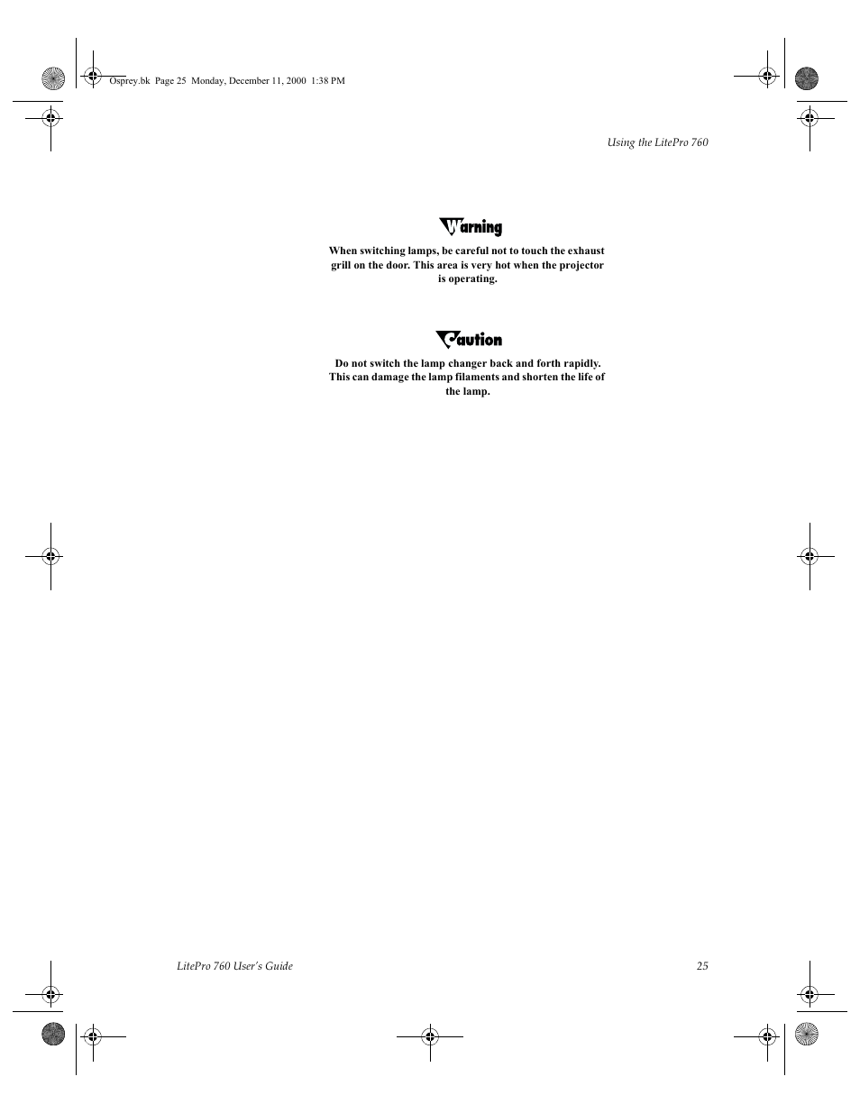 InFocus 760 User Manual | Page 34 / 63
