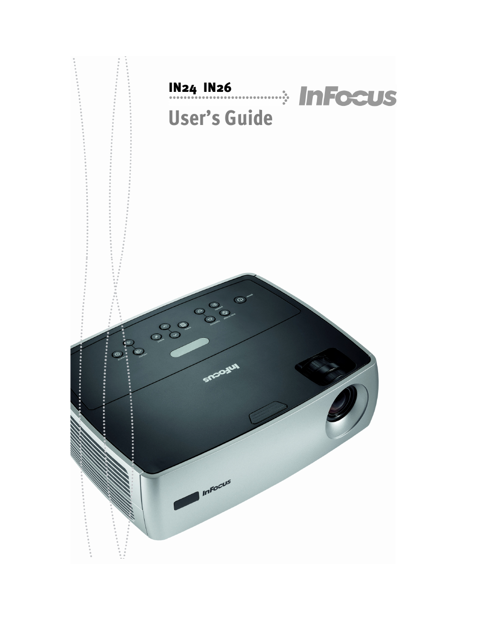 InFocus IN26 User Manual | 8 pages