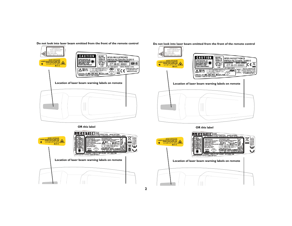 InFocus IN5104 User Manual | Page 3 / 51