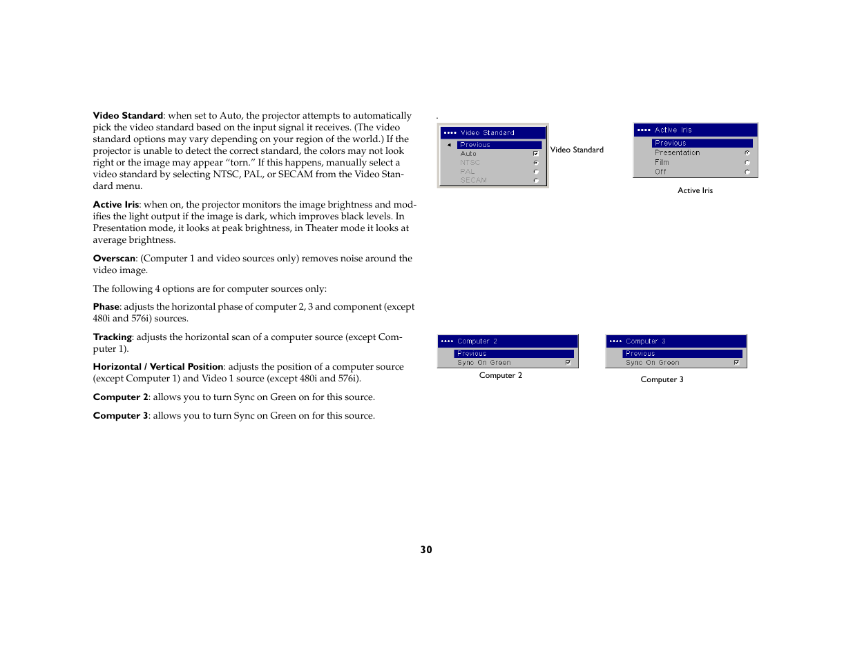 InFocus IN5104 User Manual | Page 31 / 51